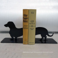 high quality metal custom dog book ends bookends